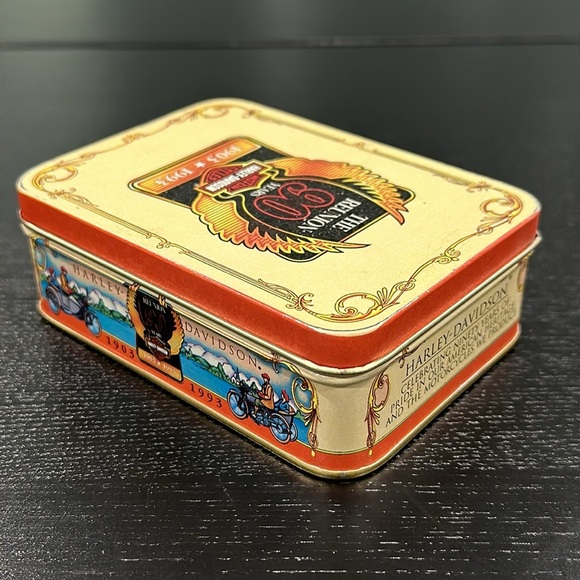 Harley-Davidson Vintage 90th Anniversary Tin - Picture 2 of 7